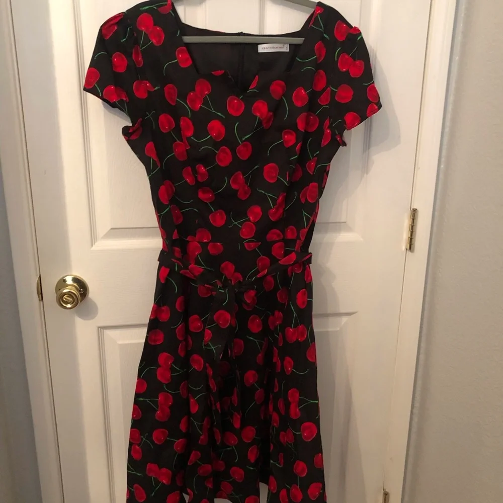50โs Dress- Rockabilly ๐ - Picture 1 of 7